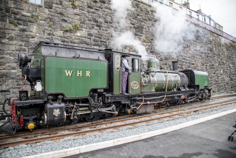 Caernarfon Wales Steam Engine 2019